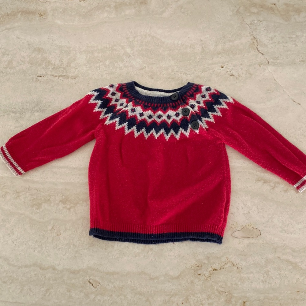 Christmas Sweater Baby Boden